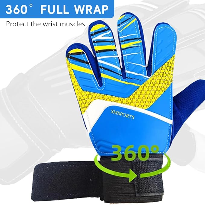 Football Goalkeeper Gloves for Kids Children Teen